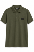 MELCEY Polo Olive Green