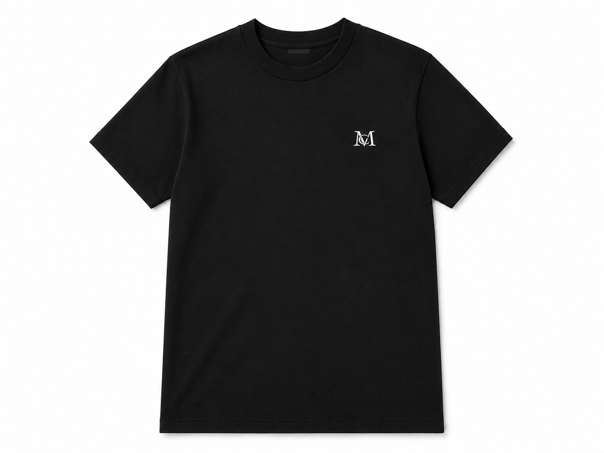MELCEY T-Shirt Logo Black