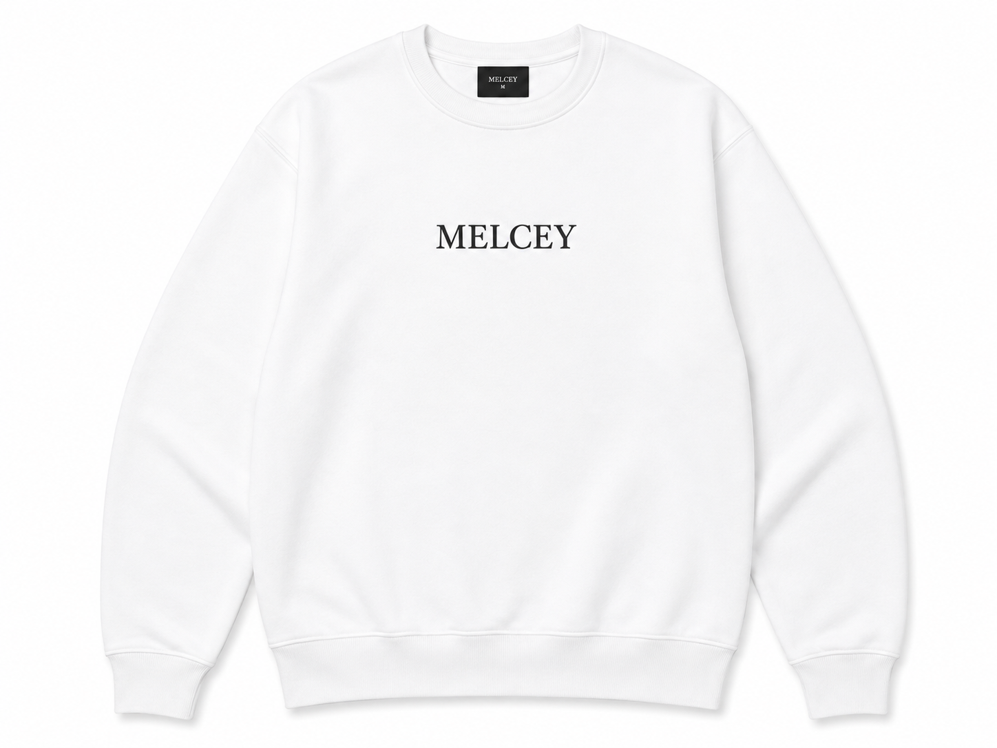 MELCEY Sweater White
