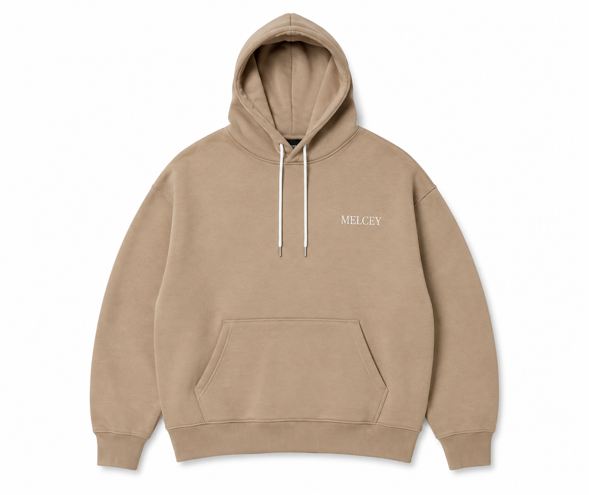 MELCEY Hoodie Beige