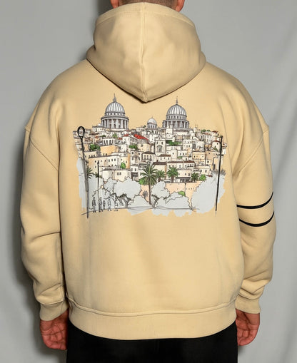 Hoodie Middle East Beige