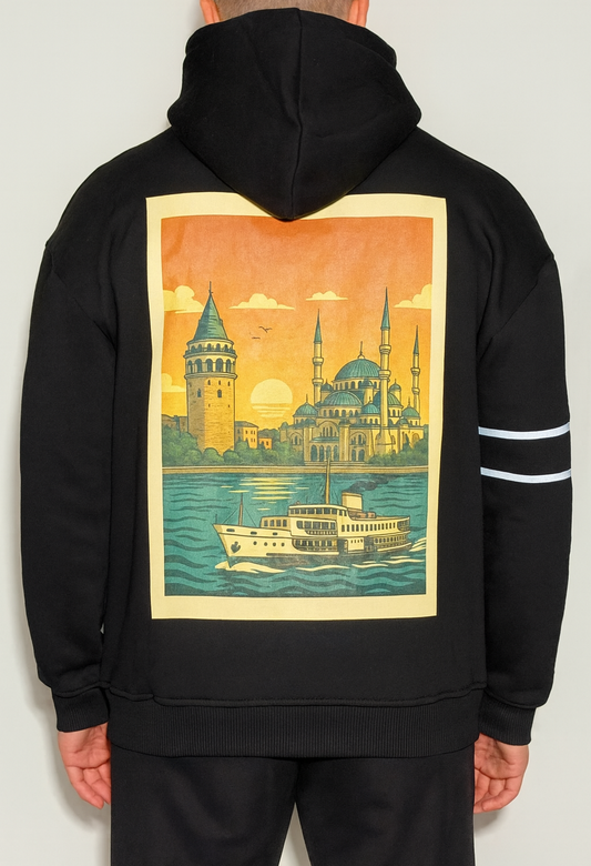 Hoodie Istanbul Black