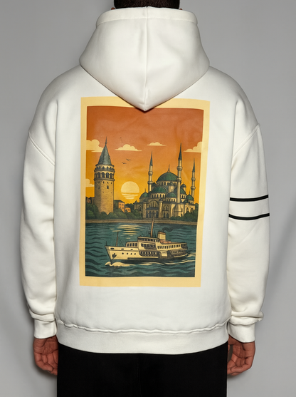 Hoodie Istanbul White