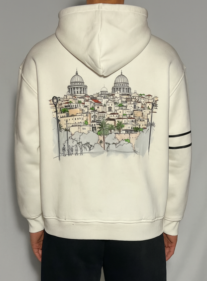Hoodie Middle East White